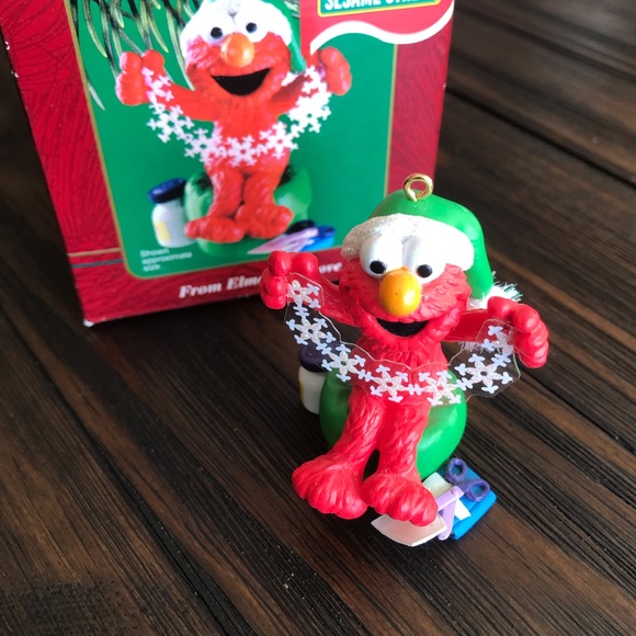 Elmo Christmas ornament in box - Picture 4 of 8
